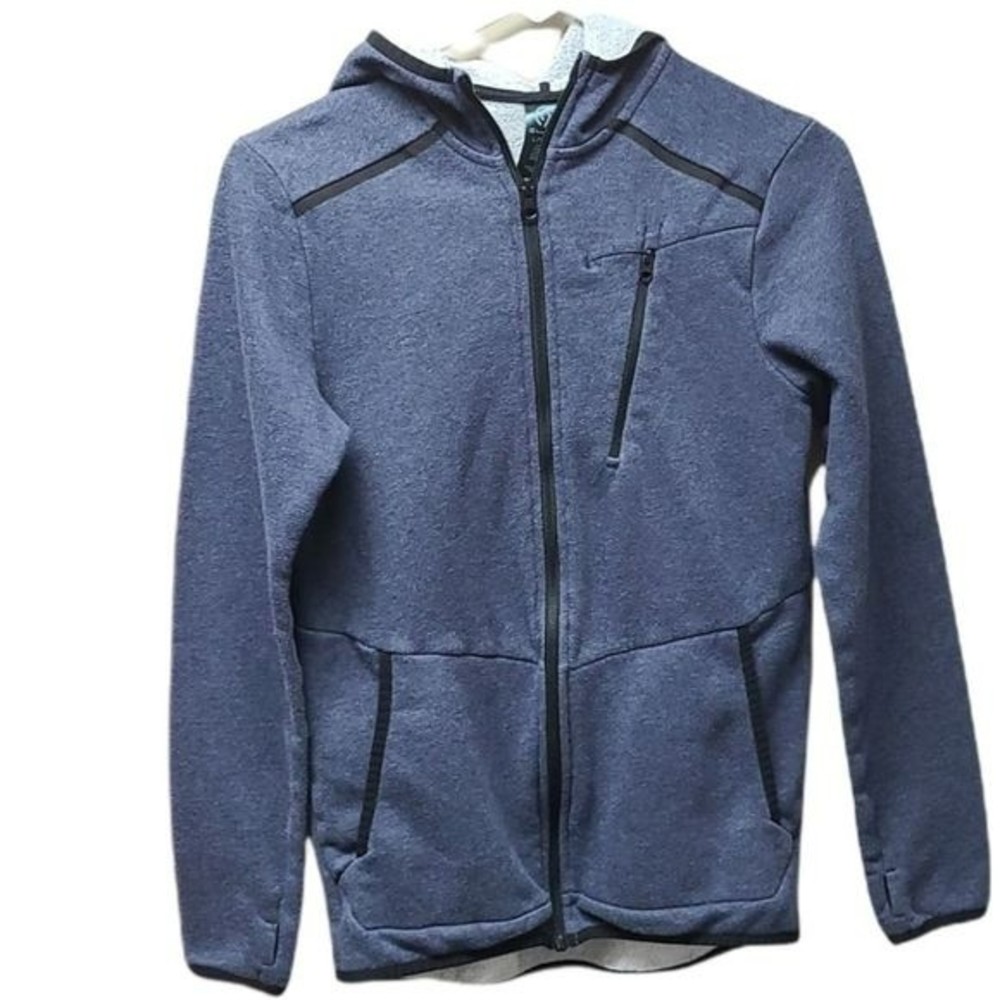 Champion boys blue long sleeve thumb hole sweatshirt large - Picture 1 of 2